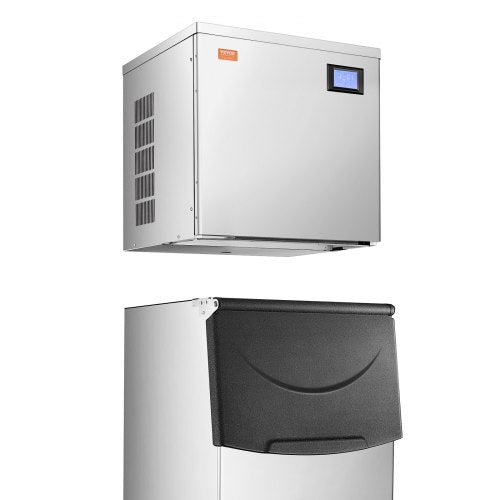 VEVOR Eismaschinenkopf Eiswürfelmaschine Eisbereiter (nur Kopf) 227 kg/Tag