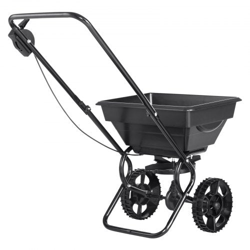 VEVOR 25LB Broadcast Spreader Walk-Behind Rasenstreuer Dünger Gartensämaschine