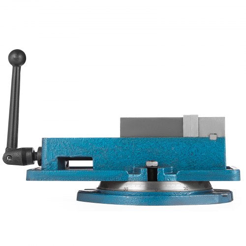 VEVOR Schraubzwingen-Schraubstock 100 mm, Tischschraubstock 100 mm, Bench Clamps 16 kg, Metall Professionelle Gusseisen Schraubstock für Säulenbohrer Breite Backen