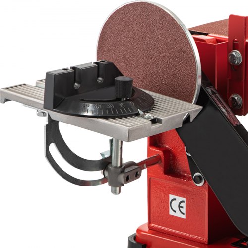 VEVOR Bandschleifmaschine 375 W Band-Tellerschleifer Combo Band Tellerschleifer 915×100 mm Riemengröße Band- und Scheibenschleifmaschine 150 mm