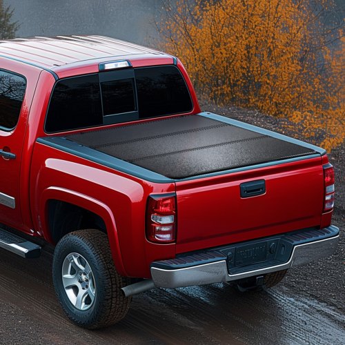 VEVOR Dreifach faltbare Ladeflächenabdeckung 19-24 Chevy Silverado GMC Sierra