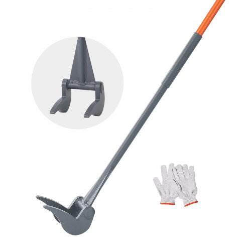 VEVOR Palettenbrecher 137,2cm Lattenheber 907kg Tragfähigkeit Brechstangen Q235 Kohlenstoffstahl Abbruch-&amp; Hebelstange inkl.Handschuhe Pallet Buster Universalkonstruktion