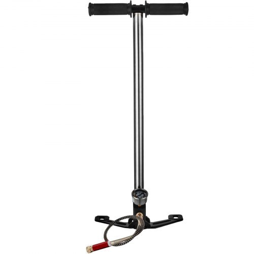 VEVOR 3-stufige Hochdruckluftpumpe 3,00 kg Dreistufige Hochdruckpumpe 4500 psi Wassergekühlte manuelle Luftpumpe Hochdruck-Fahrradpumpe Luftpumpe für