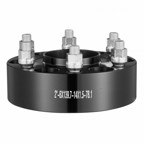 VEVOR 2 Zoll 6 x 5,5 Zoll Spurverbreiterungen Radadapter 6 Lug Geschmiedete