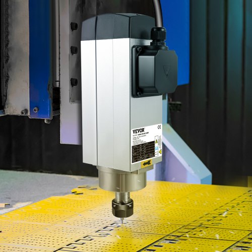 VEVOR Spindelmotor CNC Spindelmotor Luftgekühlte 3 kW, Luftkühlung Spindelmotor 220 V Luftgekühlter Motor für CNC Spannzangenfutter 18000 U/min Luftgekühlter Spindelmotor Windgekühlt