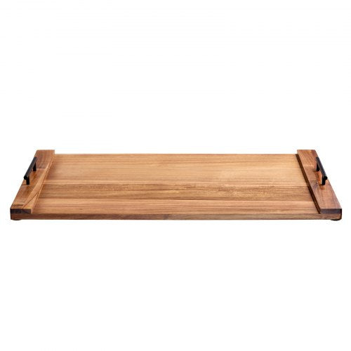 VEVOR Nudelbrett Herdabdeckung Akazienholz Top Cover Elektro Gasherd 762x558mm