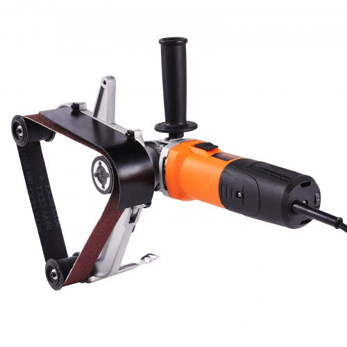 VEVOR Rohrpolierer, Schleifgerät, 1300 W, 6 variable Geschwindigkeiten mit 3 Schleifbändern
