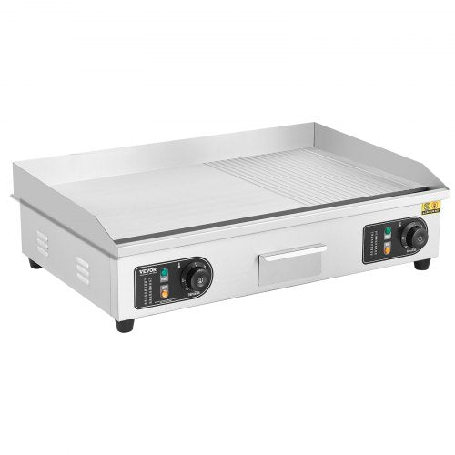 VEVOR Kommerzielle elektrische Grillplatte 4400 W Arbeitsplatten-Grill