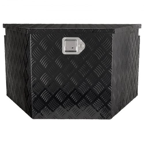 VEVOR Anhänger-Zungenbox, Werkzeugkiste mit Diamantplatte aus Aluminiumlegierung, robuste Anhängerbox-Aufbewahrung mit Schloss und Schlüsseln, Mehrzweck-Anhänger-Zungenbox für Pickup-Truck, Wohnmobil,