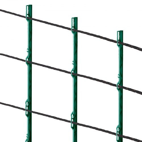 VEVOR 305m Weidezaundraht Polyester Zaun Weidedraht Weidezaun 272kg Zugkraft