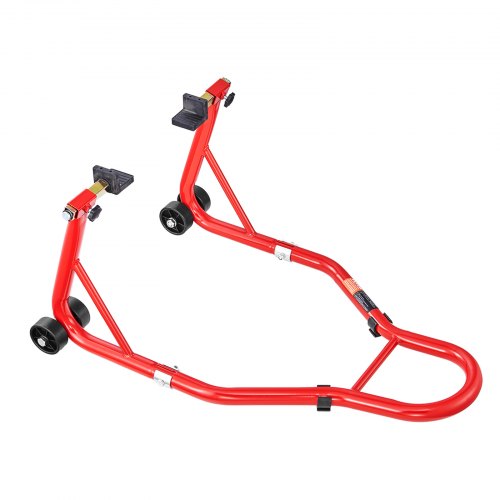 VEVOR Motorradständer Hinterradständer 385kg Heckspoolift Paddock Schwingarm Rot