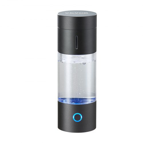 VEVOR Wasserstoff-Wasserflaschengenerator, tragbarer Wasserstoff-Wasserbereiter 230 ml, wasserstoffreiches Wasserionisationsgerät mit SPE-Technologie, mit Nasen-Inhalationsschlauch &amp; Selbstreinigung