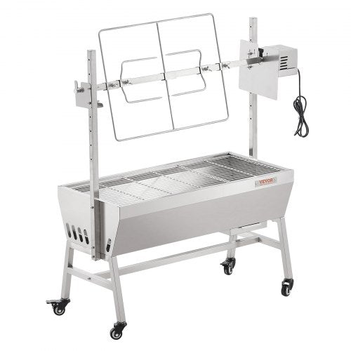 VEVOR Lammgrill Spanferkelgrill Spießbratengrill 42W  61kg Elektrisch BBQ