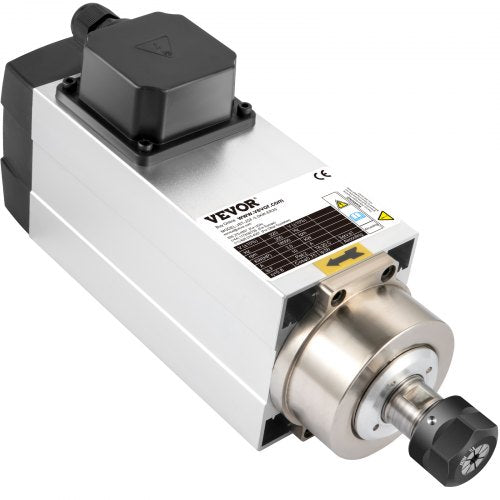 VEVOR Spindelmotor CNC Spindelmotor Luftgekühlte 3 kW, Luftkühlung Spindelmotor 220 V Luftgekühlter Motor für CNC Spannzangenfutter 18000 U/min Luftgekühlter Spindelmotor Windgekühlt
