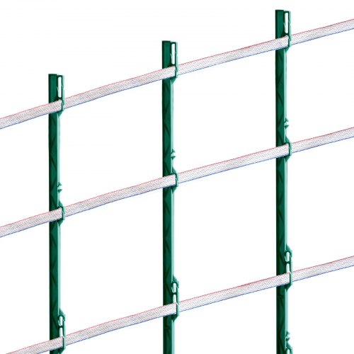 VEVOR 500m Weidezaundraht HDPE Zaundraht Weidedraht Weidezaun 81kg Zugkraft