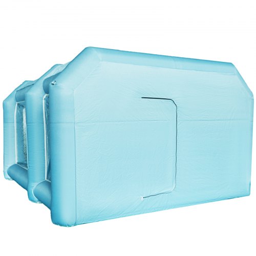 VEVOR Lackierzelt Ausblasbares Autosprühkabine 4 x 2,5 x 2,2 m Lackierkabine Pop Up Zelt Campingzelt Großes Zelt