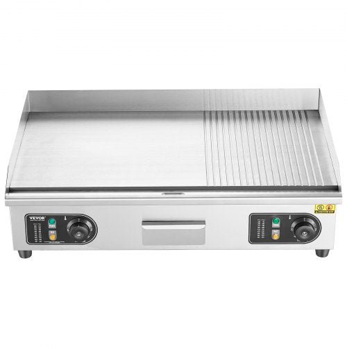 VEVOR Kommerzielle elektrische Grillplatte 4400 W Arbeitsplatten-Grill