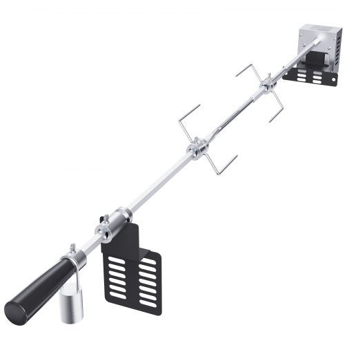 VEVOR Spanferkelgrill Lammgrill 100,6 cm, 12 kg Edelstahl Drehspieß Spießbratengrill 9 W, Lammgrill BBQ Grill Grillwagen Barbecue, Großer Spießgrill Geeignet für Putenfleisch, Schinken usw.