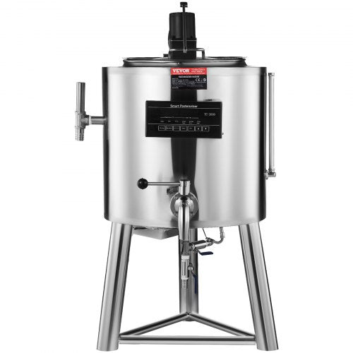 VEVOR Kommerzielle Pasteurisierungsmaschine 30L Pasteurisator Milchsterilisation