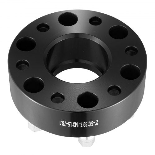 VEVOR 2 Zoll 6 x 5,5 Zoll Spurverbreiterungen Radadapter 6 Lug Geschmiedete
