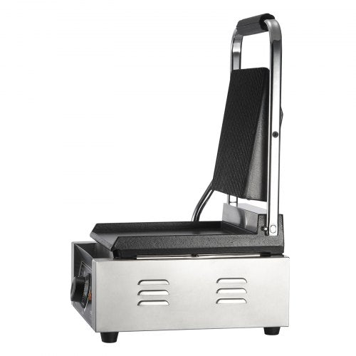 VEVOR Panini-Pressgrill Sandwichmaker Kontakt Grill Kommerziell 23x23cm