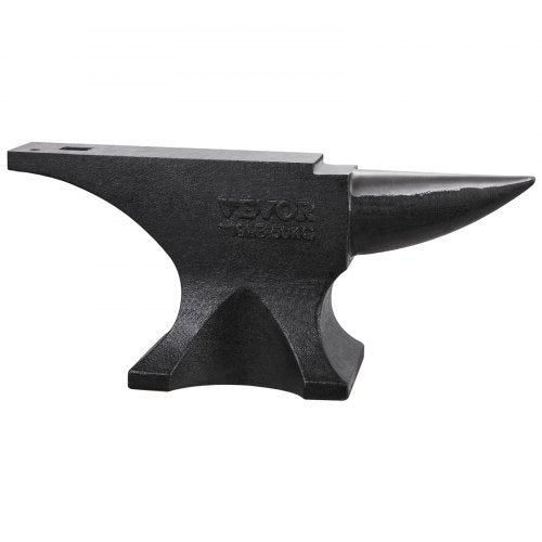 VEVOR Einzelhorn-Amboss 52,8kg Gussstahl Amboss Rundhorn-Amboss für Schmiede