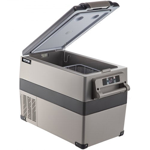 VEVOR Auto Kühlschrank 45L Kompressorkühlbox für Boot Lkw Auto usw Mini Kühlschrank 60W