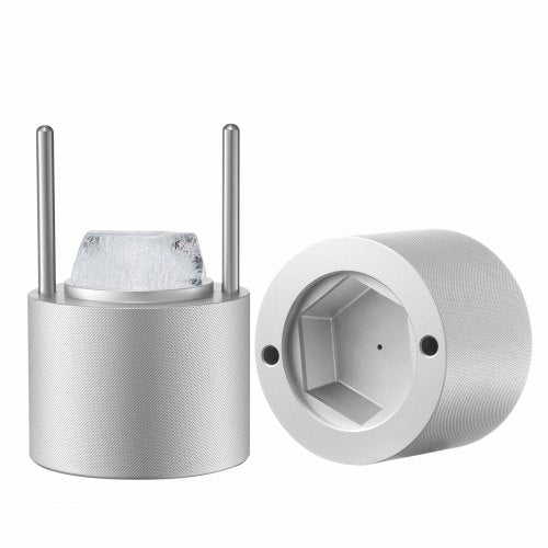 VEVOR Eisballpresse-Set Eisballmaschine 65mm Klare Kugel Whiskys Eisblockform