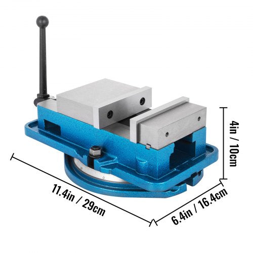 VEVOR Professioneller Tisch Schraubstock Präzision Schraubstock 3 Zoll 80 mm Schraubstockklemmen Werkzeugsatz Bankklemme