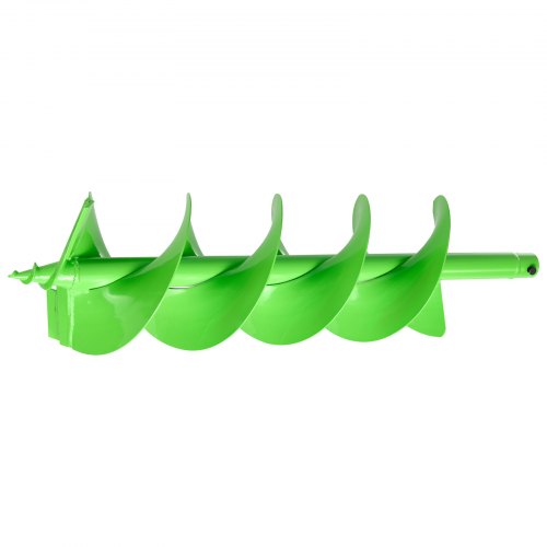 VEVOR Erdbohrer Pfahlbohrer Erdlochbohrer Gartenbohrer für Bohrmaschine 20x79cm