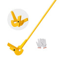 VEVOR Palettenbrecher 114,3cm Lattenheber 907kg Tragfähigkeit Brechstangen Q235 Kohlenstoffstahl Abbruch-&amp; Hebelstange inkl.Handschuhe Pallet Buster Universalkonstruktion
