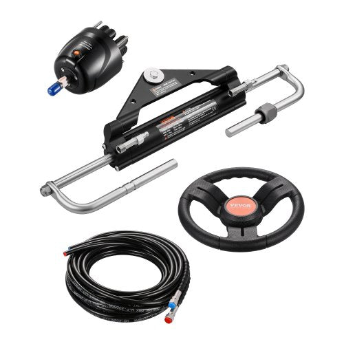 VEVOR 150 PS Hydraulisches Außenborder-Lenkset Lenksystem für Marineboote