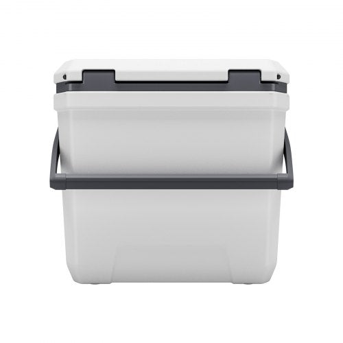 VEVOR Tragbare Kühlbox Isolierte Hartkühlbox mit Getränkehalter 38Qt