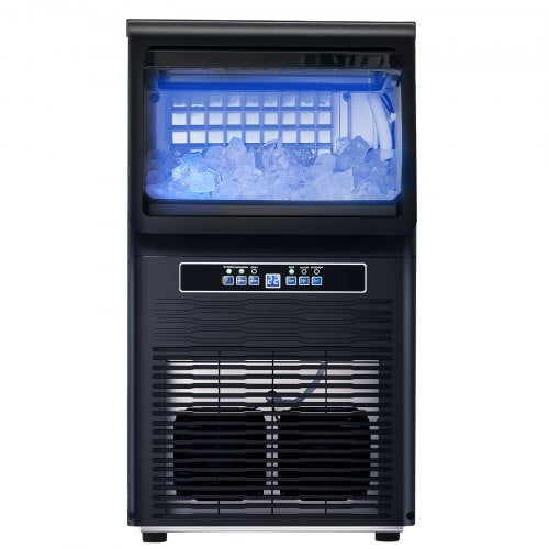 VEVOR Kommerzielle Eisbereiter Eismaschine 36,29kg/Tag LED Anzeige Restaurant