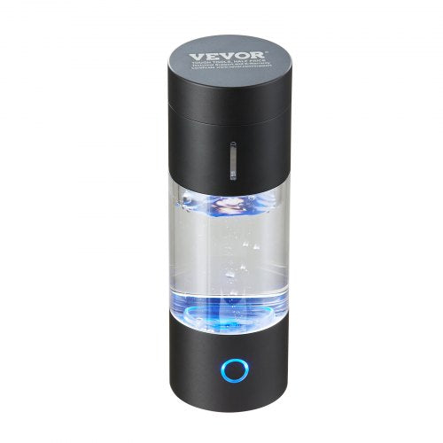 VEVOR Wasserstoff-Wasserflaschengenerator, tragbarer Wasserstoff-Wasserbereiter 230 ml, wasserstoffreiches Wasserionisationsgerät mit SPE-Technologie, mit Nasen-Inhalationsschlauch &amp; Selbstreinigung