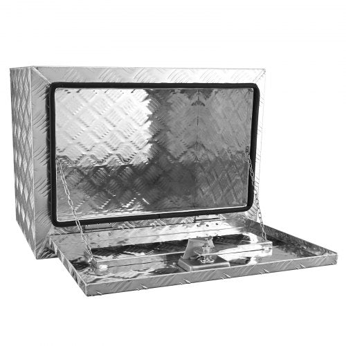 VEVOR Unterboden-Aluminium-Werkzeugkasten für LKW, 61 x 43,2 x 45,7 cm, Werkzeugaufbewahrung für Anhänger und Wohnmobile