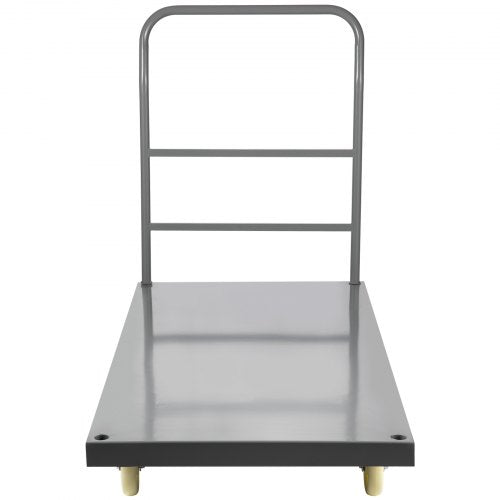 VEVOR Plattformwagen 907 kg Tragkraft Transportwagen, 125 mm Rollendurchmesser Lagerwagen, Ladefläche 1200 x 610 mm Lastenwagen Klappbar, Paketwagen mit Antirutschbeschichtung, Transportkarre Metall