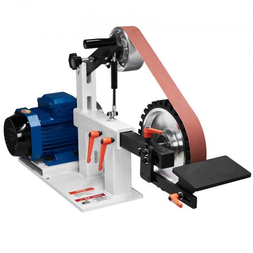 VEVOR Bandschleifmaschine 3-in-1-Bandschleifer Schleifer 1828,8x50,8mm VFD 1500W