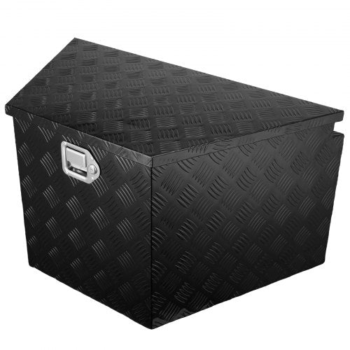 VEVOR Anhänger-Zungenbox, Werkzeugkiste mit Diamantplatte aus Aluminiumlegierung, robuste Anhängerbox-Aufbewahrung mit Schloss und Schlüsseln, Mehrzweck-Anhänger-Zungenbox für Pickup-Truck, Wohnmobil,