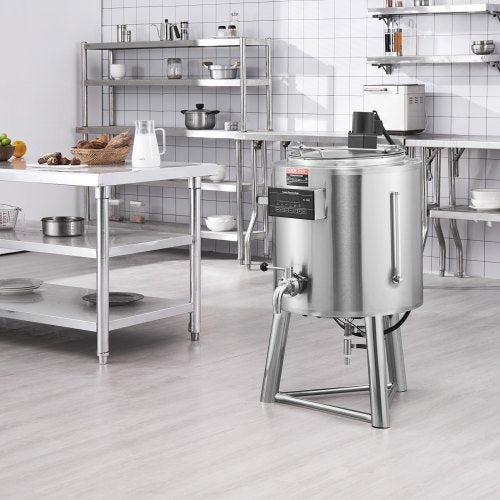 VEVOR Kommerzielle Pasteurisierungsmaschine 50L Pasteurisator Milchsterilisation