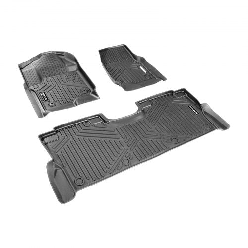 VEVOR Autofußmatten Passend für Ford F-250/F-350/F-450 2017-2022 3 Stk. TPE