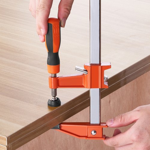 VEVOR Stangenklemmen für die Holzbearbeitung, F-Klemme, 2er-Pack, 36-Zoll-Klemme/Spreizer, 600 lbs Last