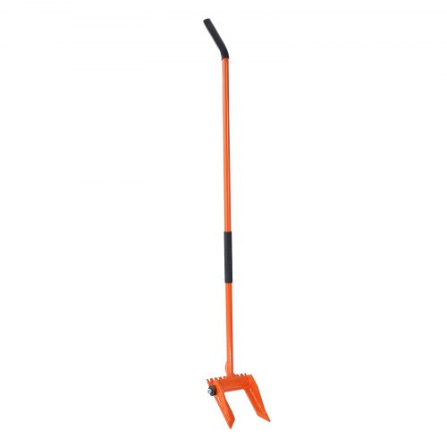 VEVOR Palettenbrecher 152,4cm Lattenheber 907kg Tragfähigkeit Brechstangen Q235 Kohlenstoffstahl Abbruch-&amp; Hebelstange mit 2 Rädern inkl.Handschuhe Pallet Buster auch als Nagelzieher verwendbar