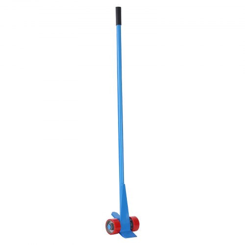 VEVOR Hebelstangen mit Rollen 152,4cm Palettenbrecher 4 Tonnen Tragfähigkeit Brechstangen Q235 Kohlenstoffstahl Abbruch-&amp; Hebelstange Lattenheber inkl.Handschuhe