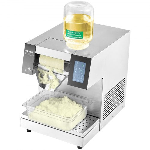 VEVOR Kommerzielle Schneeflocken-Eismaschine 260kg/24h Eis Rasierer Edelstahl