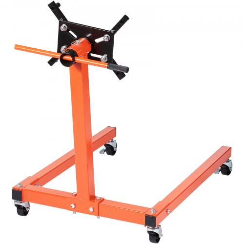 VEVOR Motorständer Motorhalter 590 kg, Motorständer Klauenheber Getriebehalter, Motorheber Kfz-Werkstatt mit 4 Rädern &amp; 508 mm Griff, Bewegliche Motorheber Motorkräne, Reparaturwerkzeuge Motor