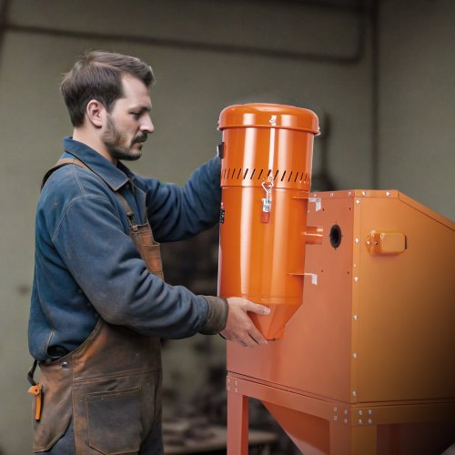 VEVOR Staubsammelsystem 1450 W 1,8 Gallonen Staubsammel-Medienrückgewinnung