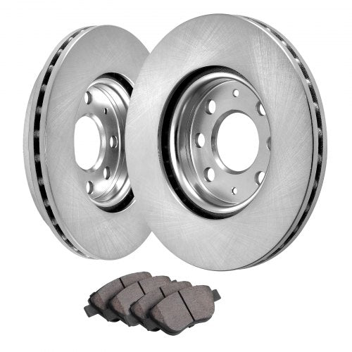 VEVOR Bremsbeläge Rotoren Set Vorderachse Opel Adam Corsa D Schrägheck