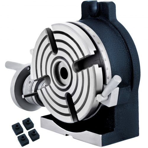VEVOR Trennscheibe Durchmesser 150 mm Trennplatten-Set mit Grundabmessungen Horizontal 180 x 170 mm Trennplatten-Set für Drehtisch Höhe 80 mm