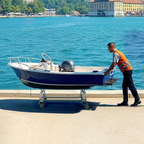VEVOR Bootswagen 454 kg Jet Ski Dolly Kajak Transportwagen Kanuwagen Slipwagen